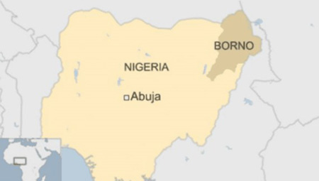Các vụ đánh bom ngày 18-6-2017 diễn ra ở bang Borno, nơi bắt nguồn cuộc nổi dậy của phiến quân Hồi giáo Boko Haram.